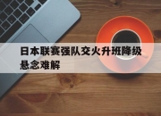 jinnianhui-日本联赛强队交火升班降级悬念难解