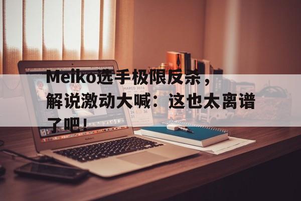 Meiko选手极限反杀，解说激动大喊：这也太离谱了吧！
